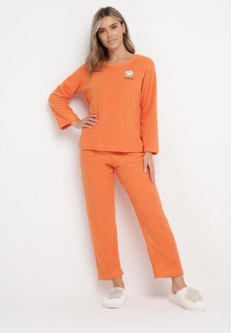 Narancssárga pizsama szett