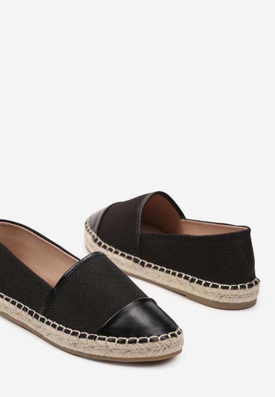 Fekete Espadrilles 6