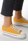 Sárga tornacipő