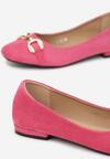 Pink színűek Balerina lapossarkú cipő