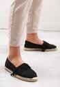 Fekete espadrilles