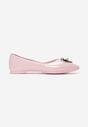 Rózsaszín színűek balerina lapossarkú cipő