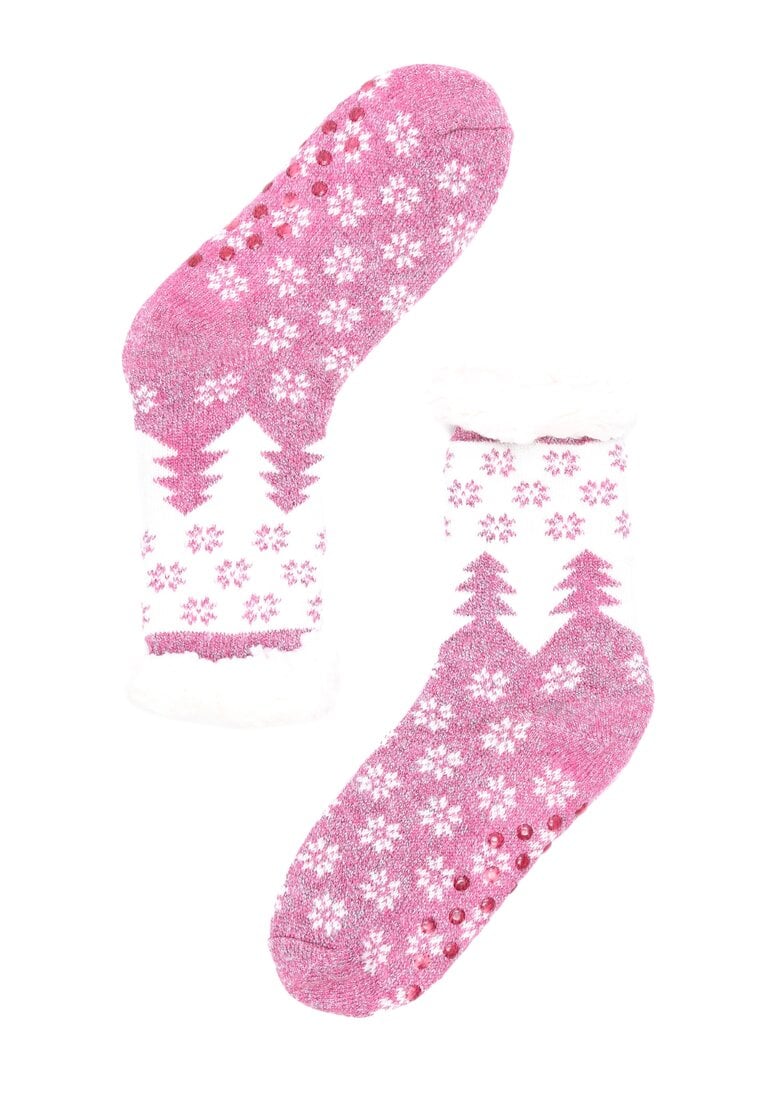 Pink zokni