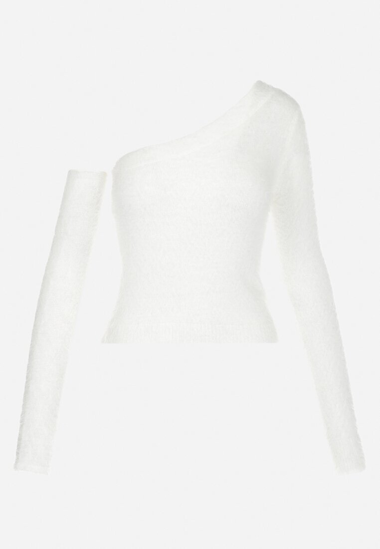 Fehér pulóver