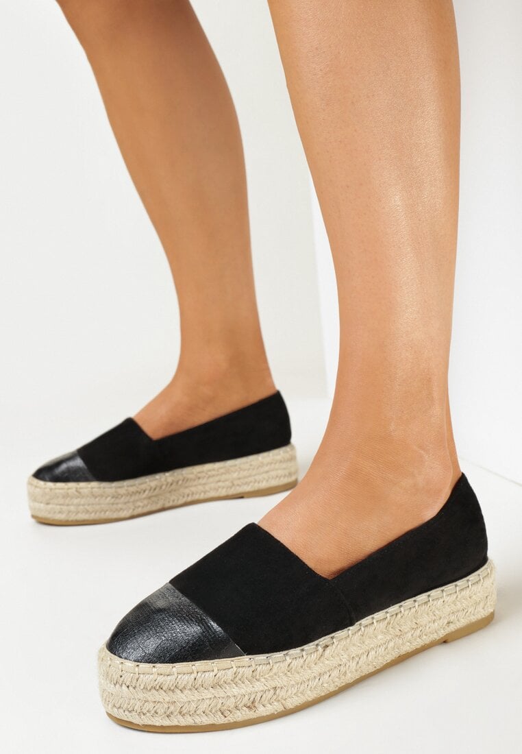 Fekete Espadrilles