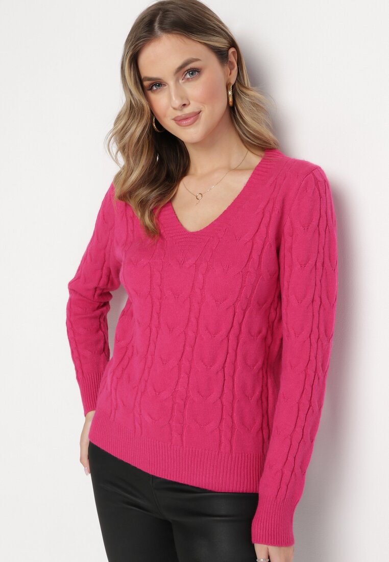 Pink pulóver
