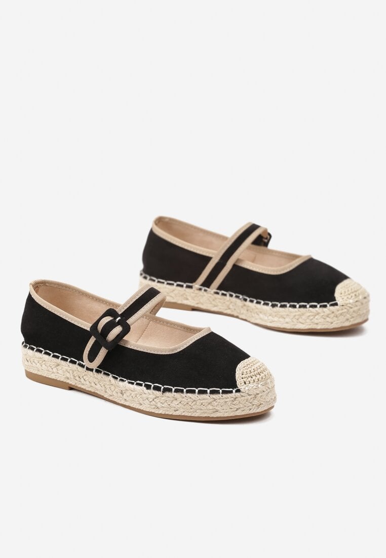 Fekete Espadrilles