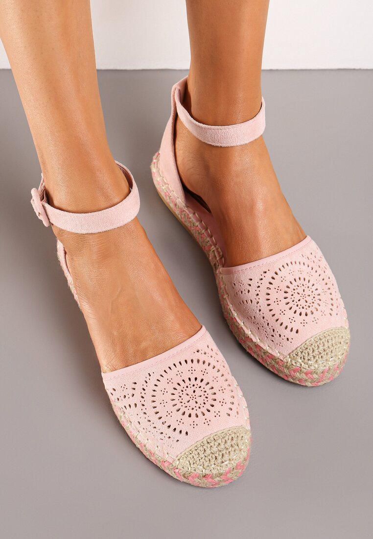 Rózsaszín Espadrilles