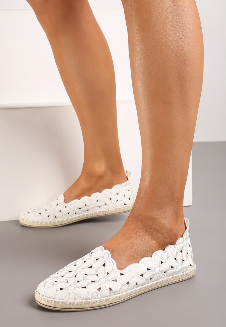 Fehér Espadrilles