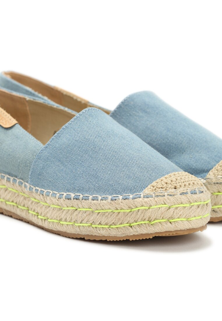 Kék espadrilles